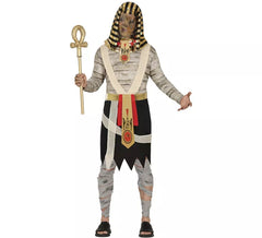 Costume da mummia faraonica per uomo