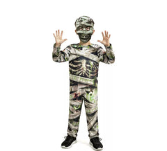 Costume con stampa di mummia per bambini