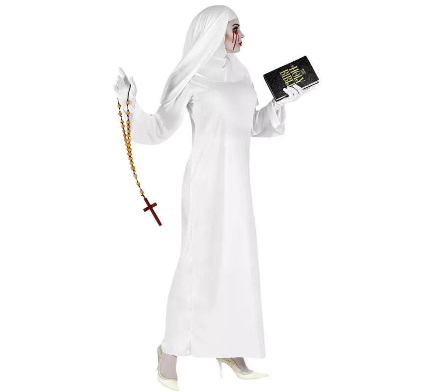 Translation missing: it.Disfraz de Monja Blanca para mujer