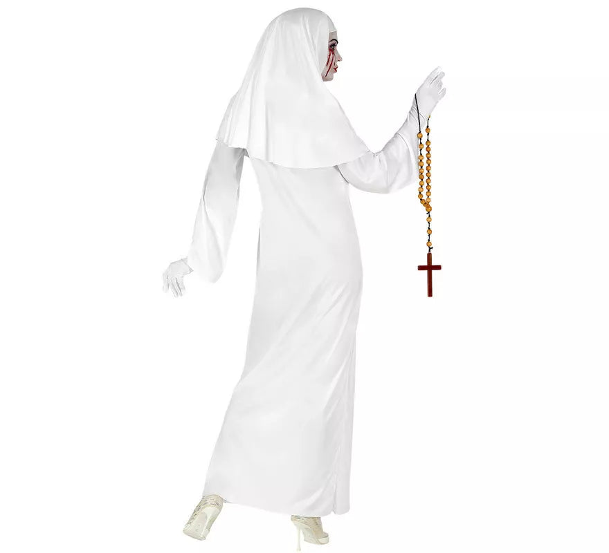 Translation missing: es.Disfraz de Monja Blanca para mujer