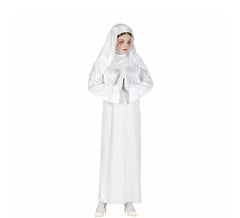 Costume da suora bianca per donna