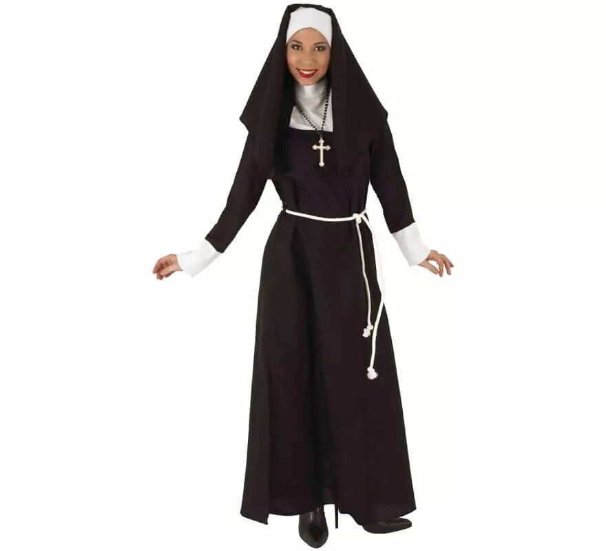 Translation missing: es.Disfraz de Monja Clásico para mujer