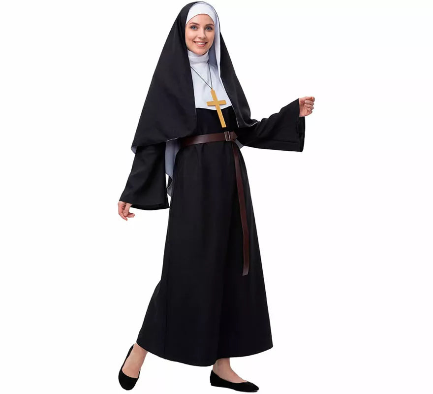 Translation missing: it.Disfraz de Monja Devota para mujer
