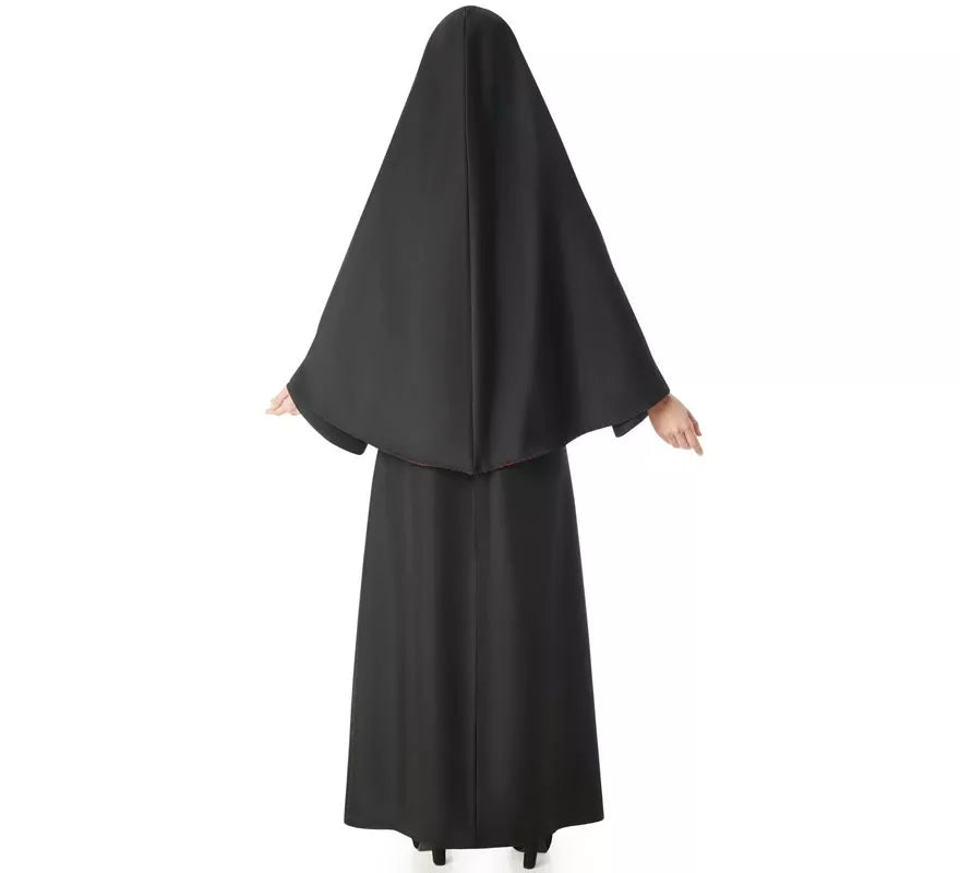 Translation missing: it.Disfraz de Monja negro para mujer