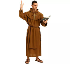 Costume da monaco francescano per un uomo