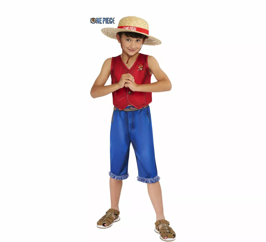 Translation missing: it.Disfraz de Monkey D. Luffy para niño