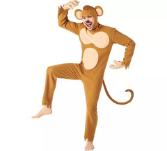 Costume da Scimmia Felice Cappuccino per Uomo