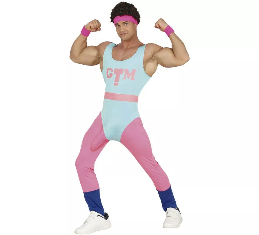 Translation missing: it.Disfraz de Mono de Estiramiento de Gimnasta para hombre