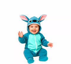 Costume da mostro blu per neonato