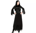 Disfraz de Morticia para mujer