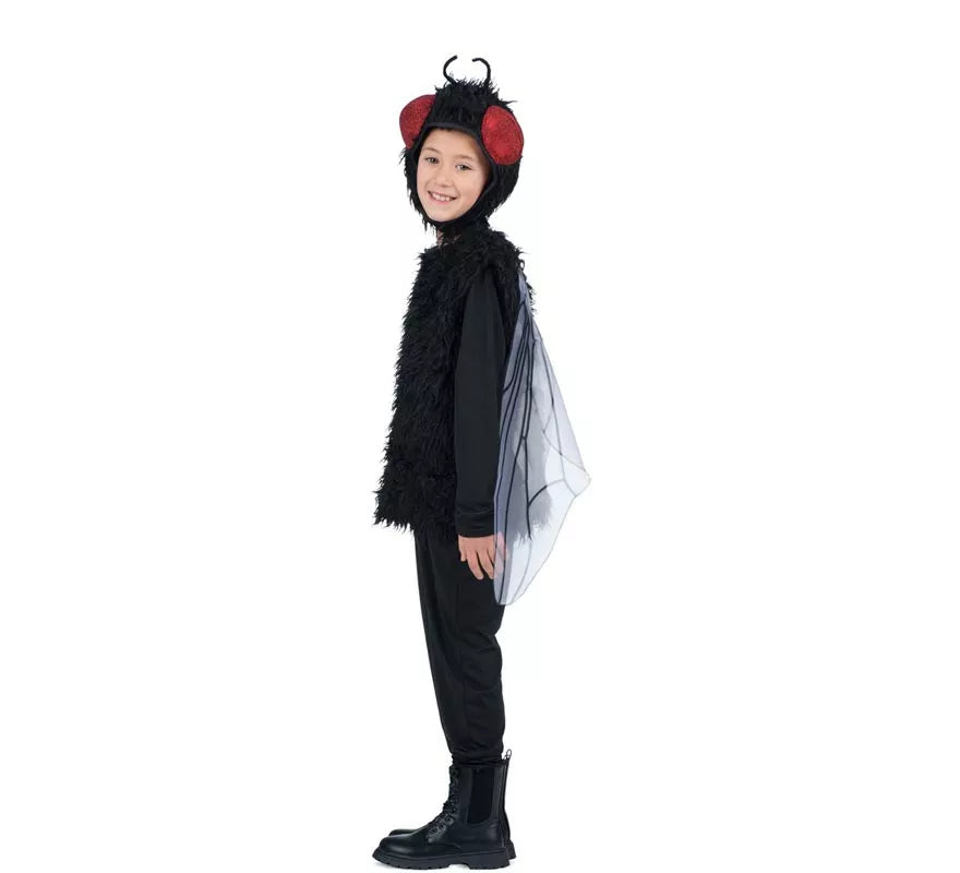 Translation missing: es.Disfraz de Mosca con gorro y alas para niños