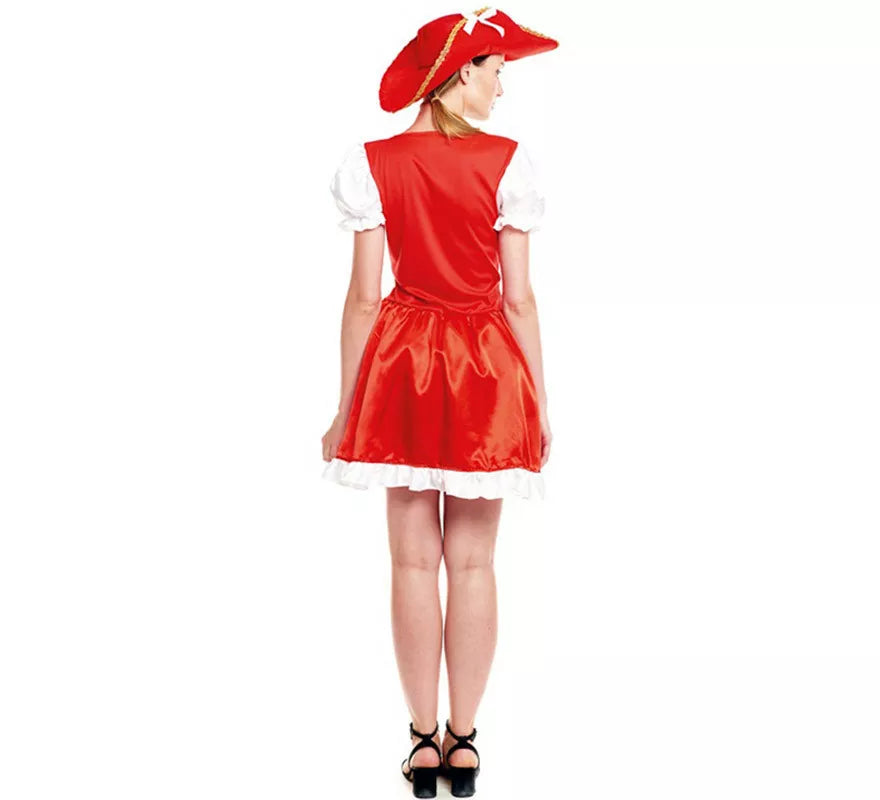 Translation missing: it.Disfraz de Mosquetera Roja en Vestido para mujer