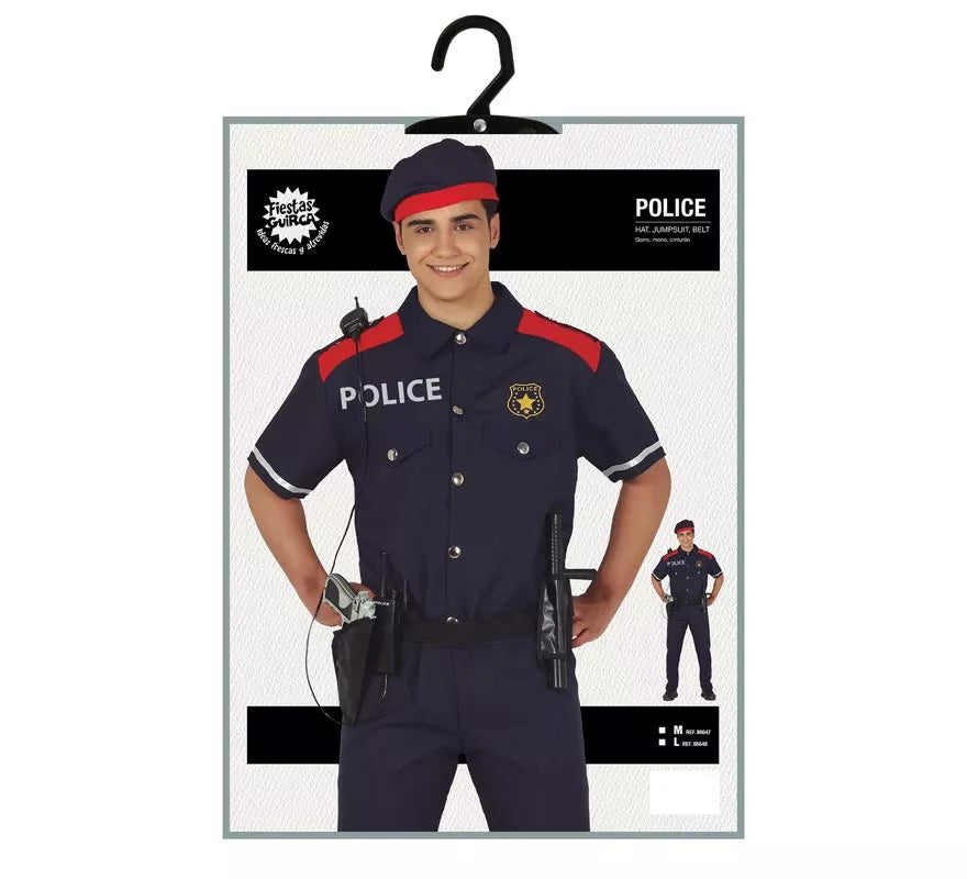 Translation missing: it.Disfraz de Mosso d'Esquadra para hombre