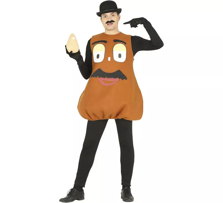 Translation missing: es.Disfraz de Mr. Potato personalizable para adultos