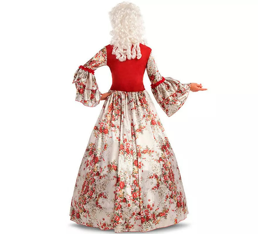 Translation missing: it.Disfraz de Mujer Colonial roja para mujer