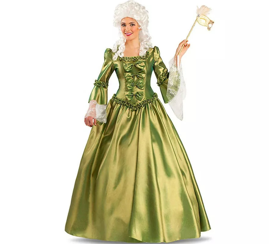Translation missing: it.Disfraz de Mujer de Versalles verde para mujer