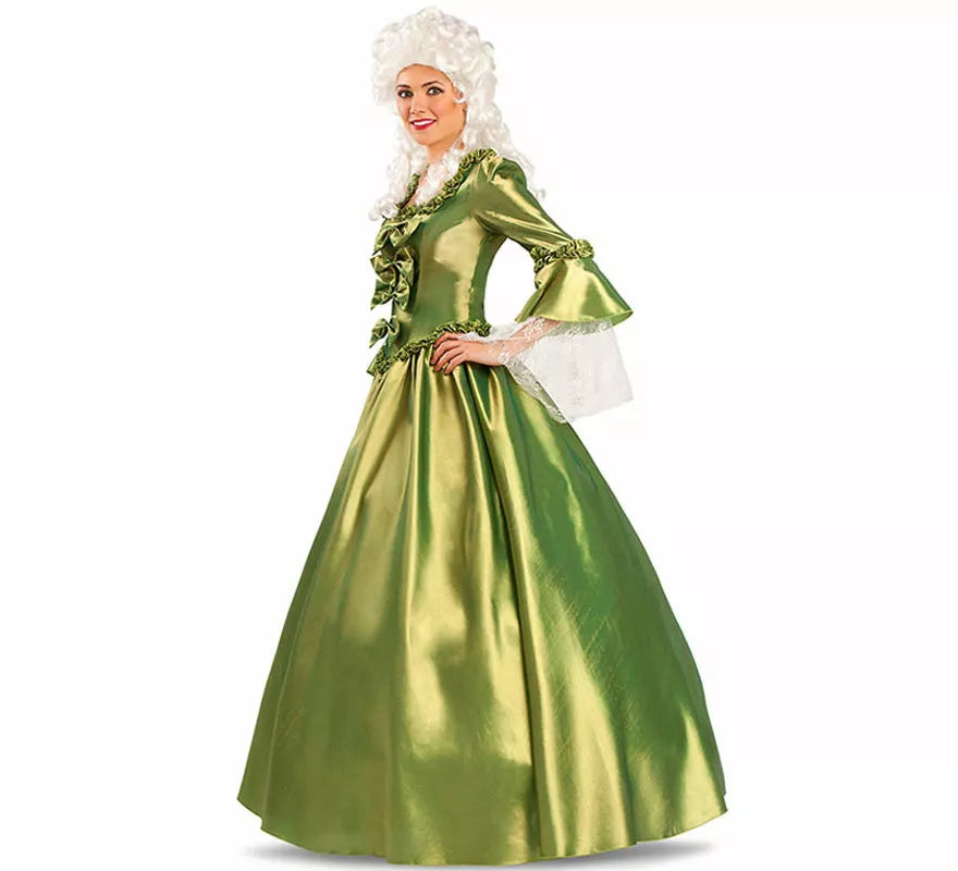 Translation missing: it.Disfraz de Mujer de Versalles verde para mujer