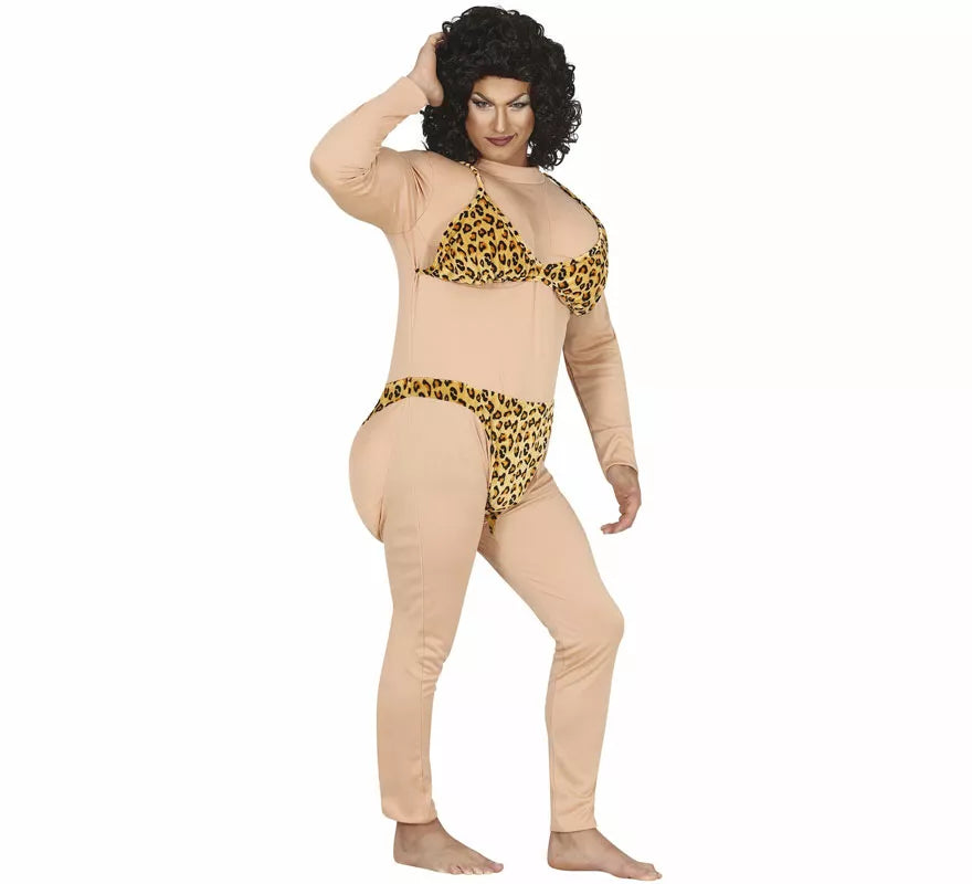 Translation missing: es.Disfraz de Mujer en Bikini para hombre