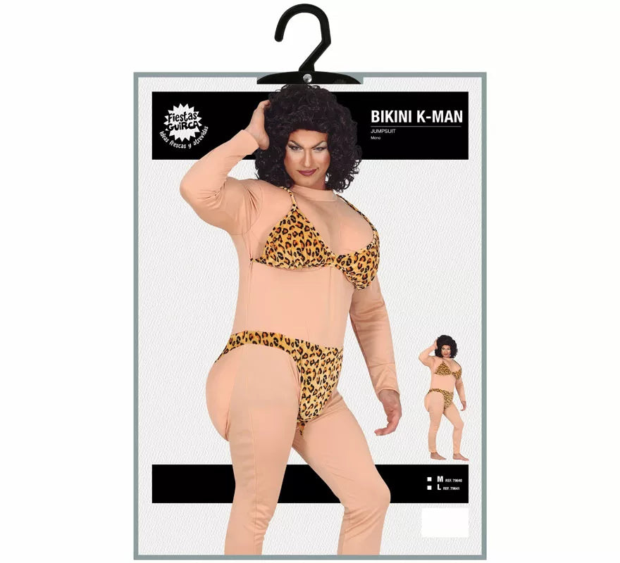 Translation missing: it.Disfraz de Mujer en Bikini para hombre