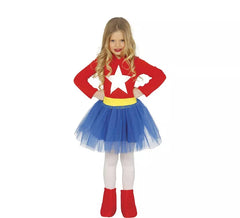 Costume di super america con tutu