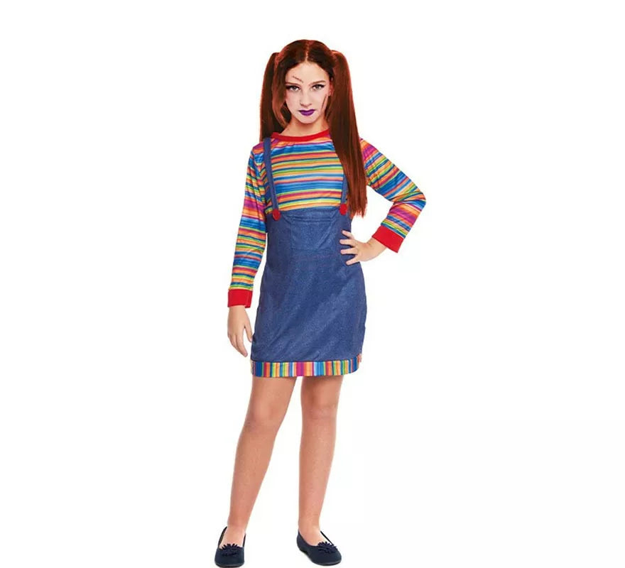Translation missing: it.Disfraz de Muñeca Asesina para niña