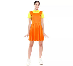 Costume da bambola The Squid Game per donna