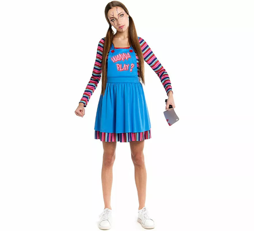 Translation missing: it.Disfraz de Muñeca Diabólica para mujer
