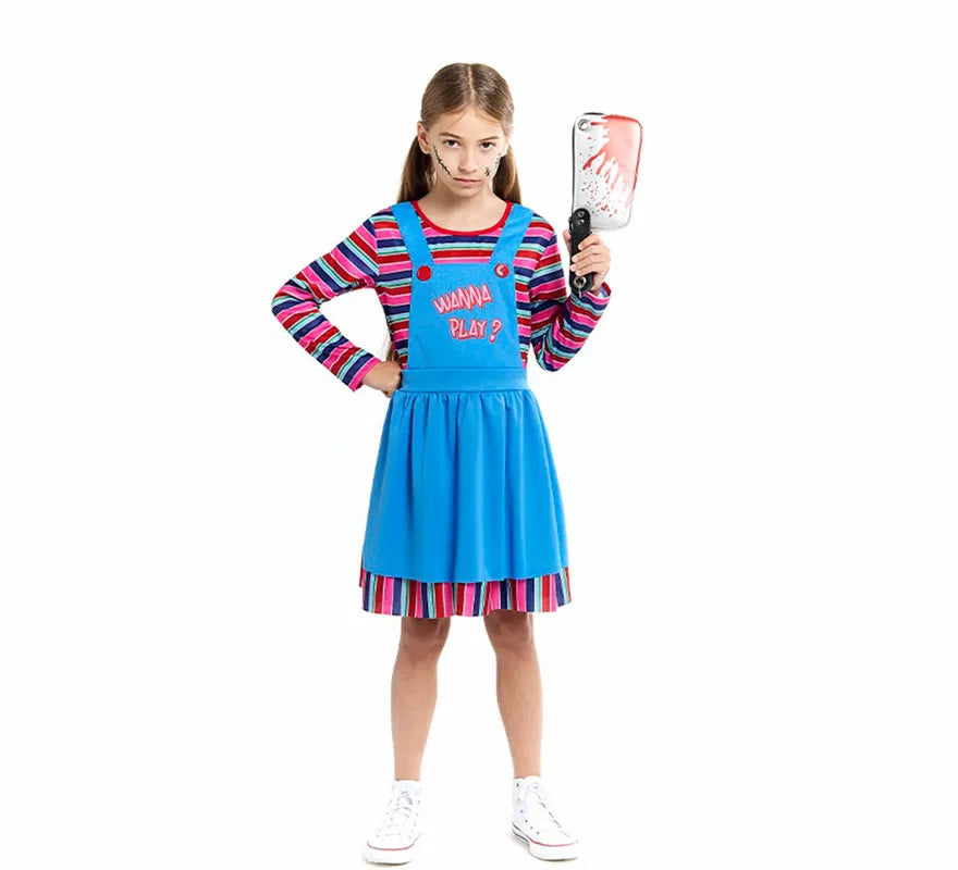 Translation missing: it.Disfraz de Muñeca Diabólica para niña