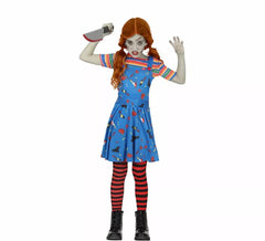 Costume da bambola da diavolo per bambina
