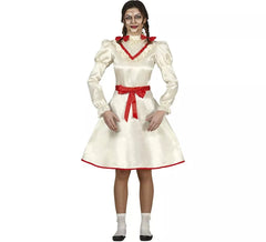 Costume da bambola stregata con fiocchi per adolescenti