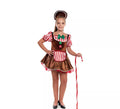 Disfraz de Muñeca Jengibre de Navidad para niña