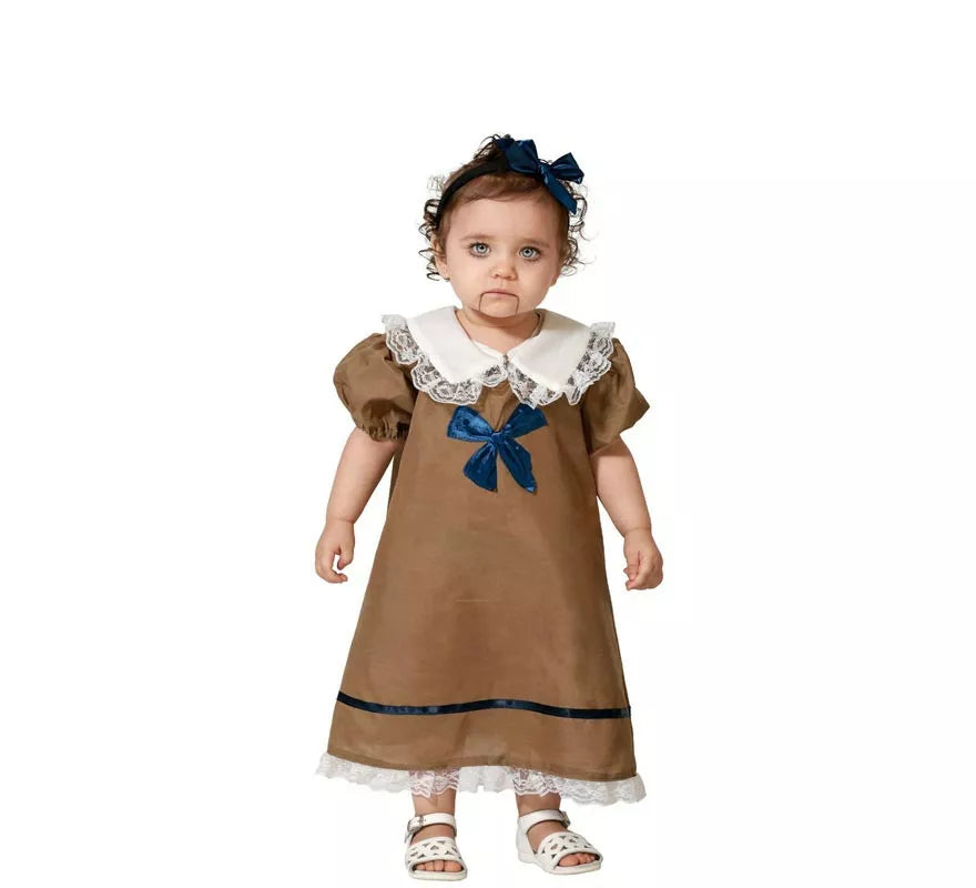 Translation missing: es.Disfraz de Muñeca Megan para niña y bebé