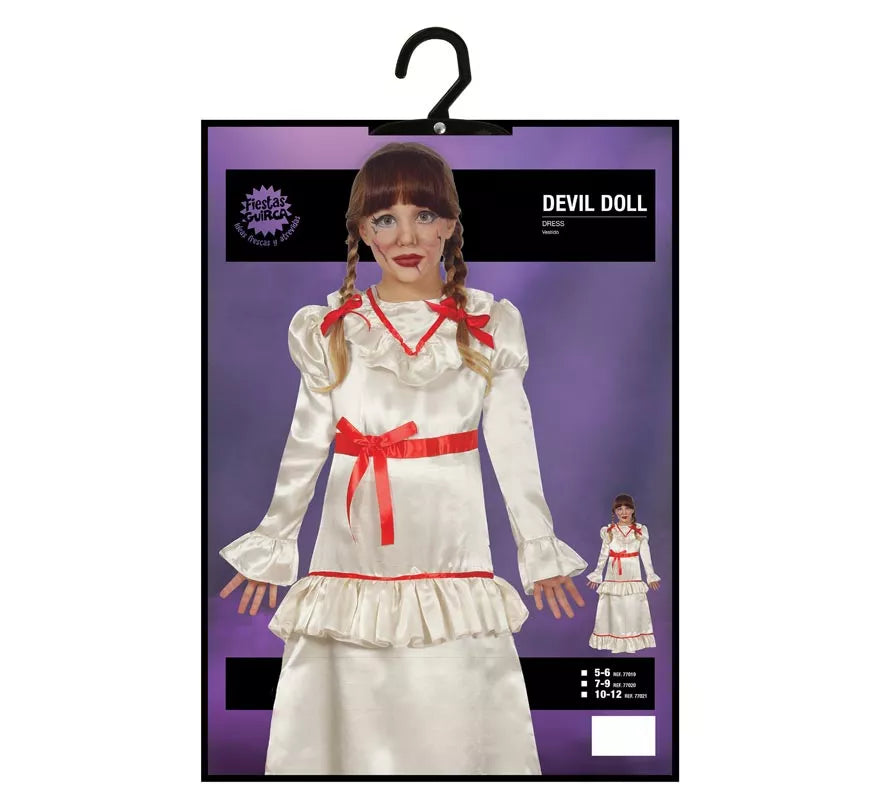 Translation missing: es.Disfraz de Muñeca Poseída para niña