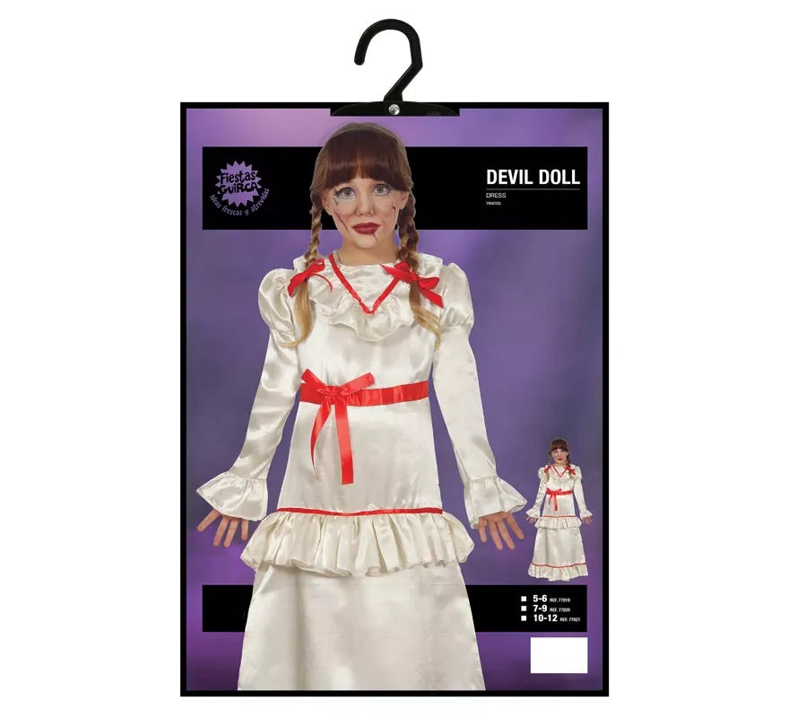 Translation missing: it.Disfraz de Muñeca Poseída para niña