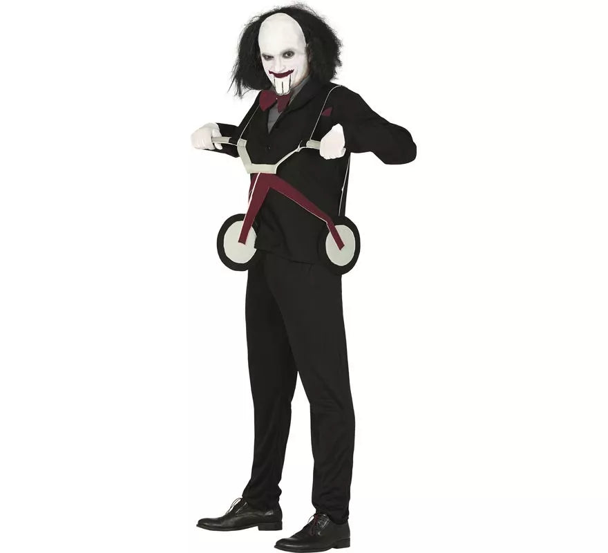 Translation missing: it.Disfraz de Muñeco Asesino con Triciclo para hombre