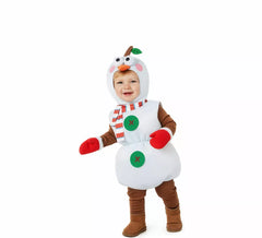 Costume da pupazzo di neve per bambino