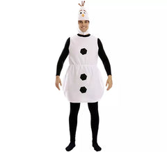 Costume da pupazzo di neve per uomo