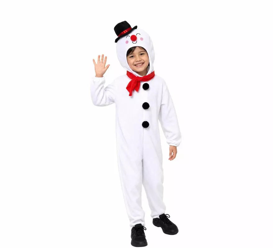 Disfraz de Muñeco de Nieve para niños