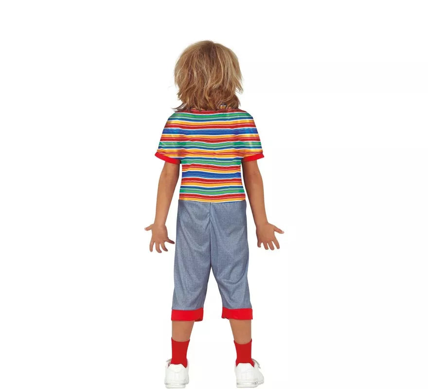 Disfraz de Muñeco Diabólico para niños