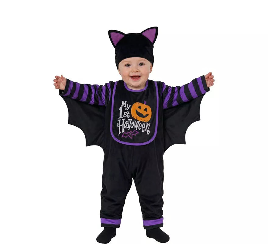 Translation missing: es.Disfraz de Murciélago 1st Halloween para bebé