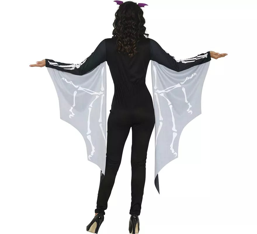Translation missing: it.Disfraz de Murciélago Esqueleto para mujer
