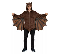Costume da pipistrello marrone per adulto