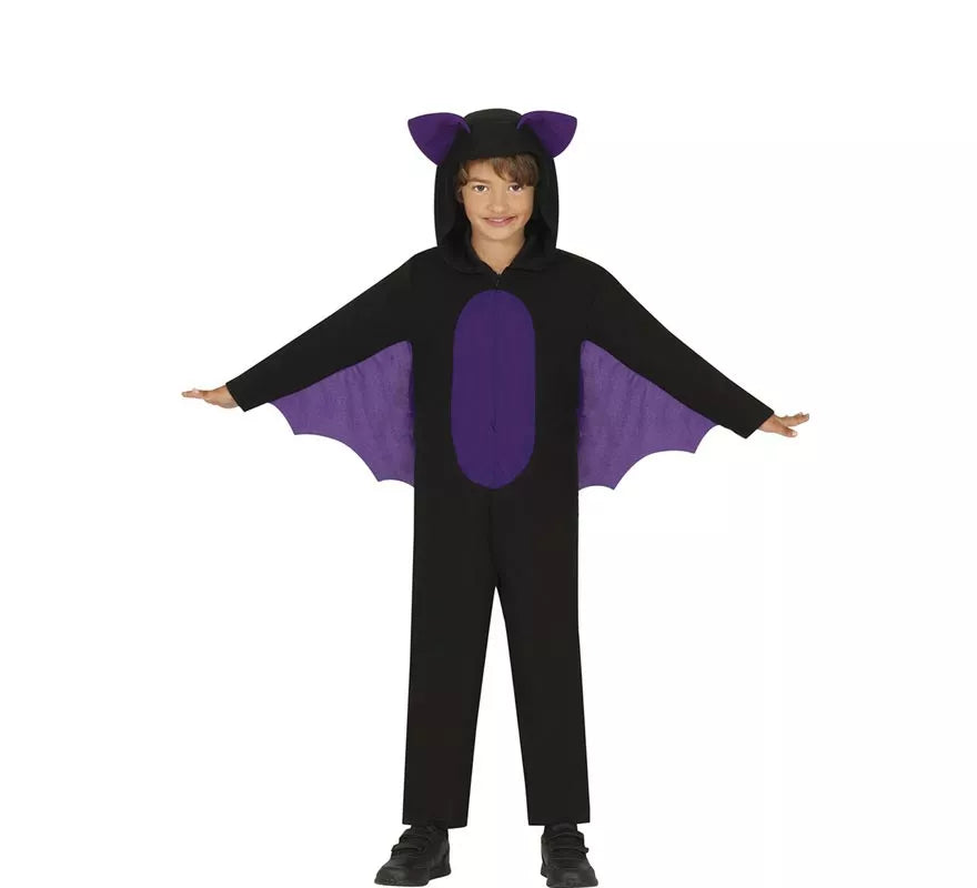 Translation missing: it.Disfraz de Murciélago morado para niño