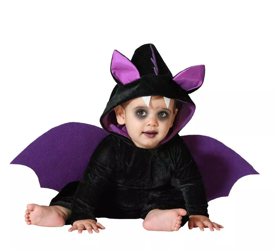 Translation missing: it.Disfraz de Murciélago Negro para niños y bebé