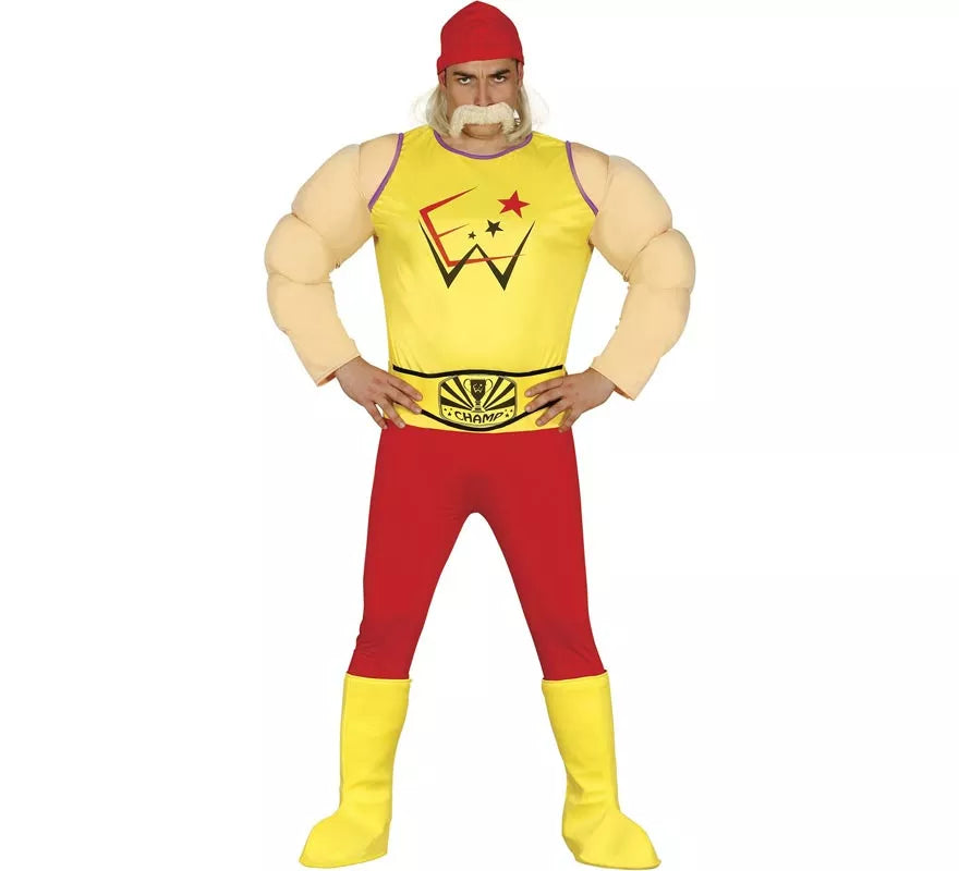 Translation missing: it.Disfraz de Musculoso de Lucha Libre para hombre
