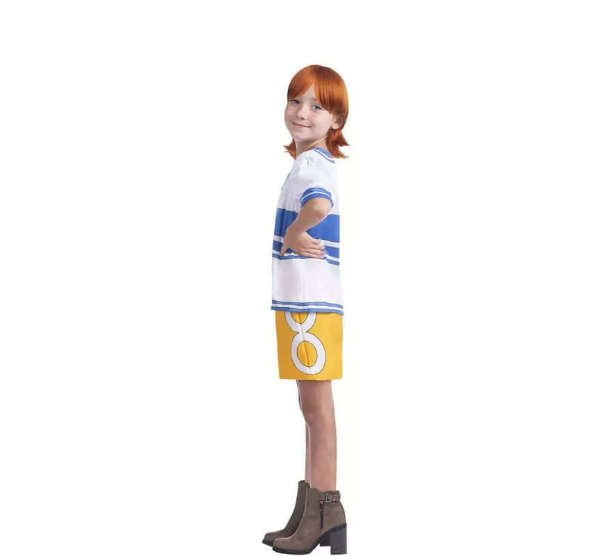 Translation missing: it.Disfraz de Nami de One Piece para niña