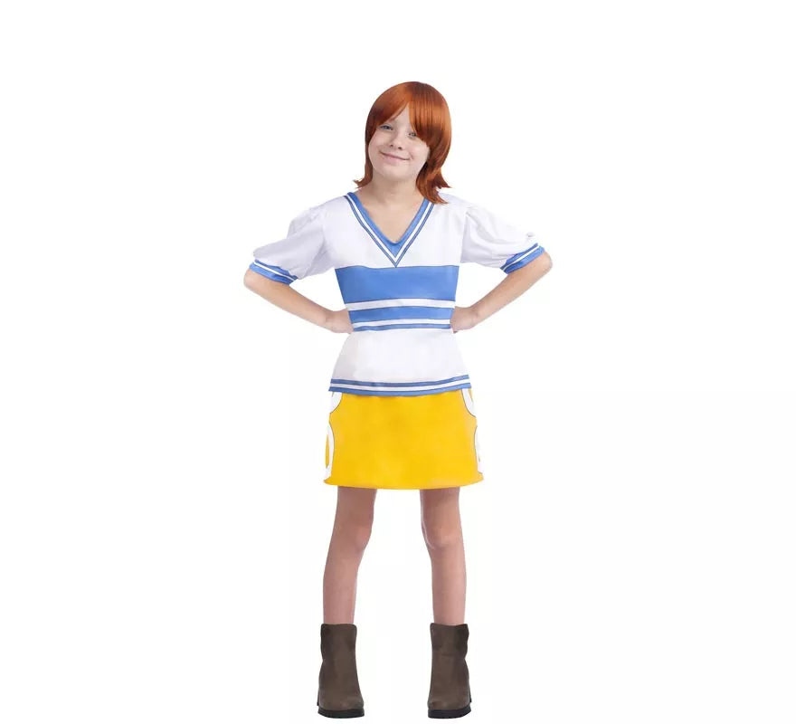 Translation missing: it.Disfraz de Nami de One Piece para niña