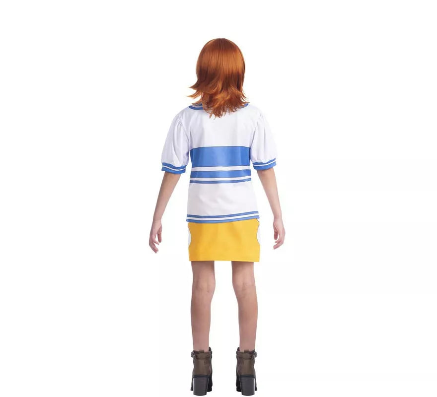 Translation missing: it.Disfraz de Nami de One Piece para niña