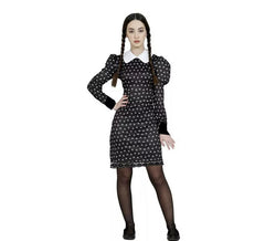 Costume Sinister Girl a pois per adolescente