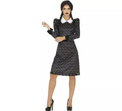 Costume Sinister Girl a pois per donna